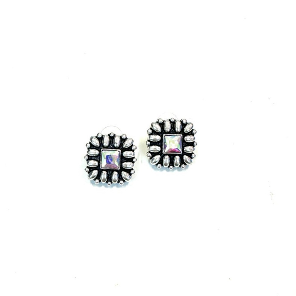 Brand new turquoise and shiny studs